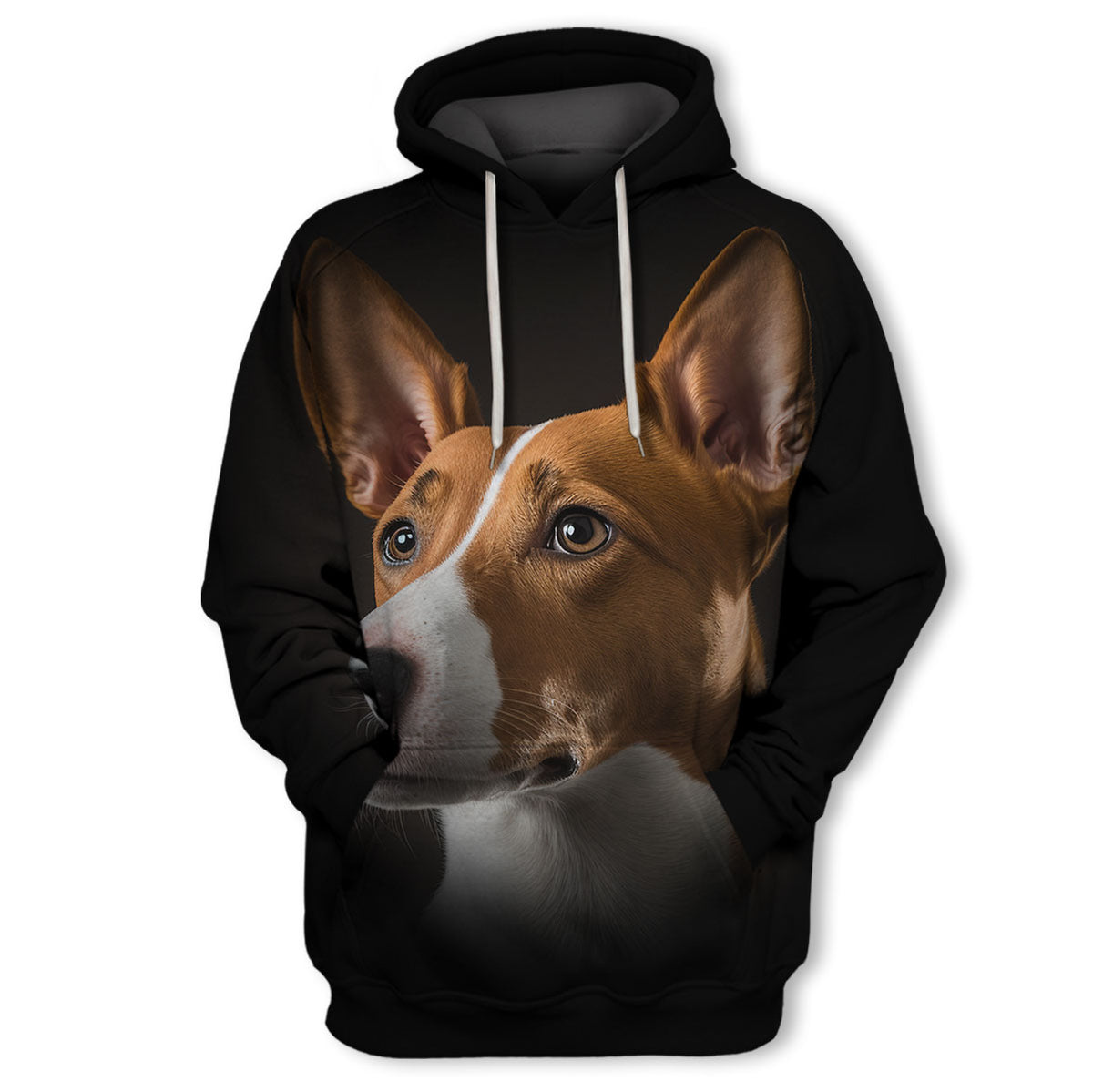 Basenji – Unisex 3D Graphic Hoodie