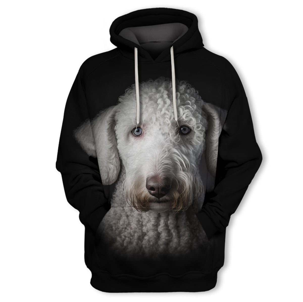 Bedlington Terrier – Unisex 3D Graphic Hoodie