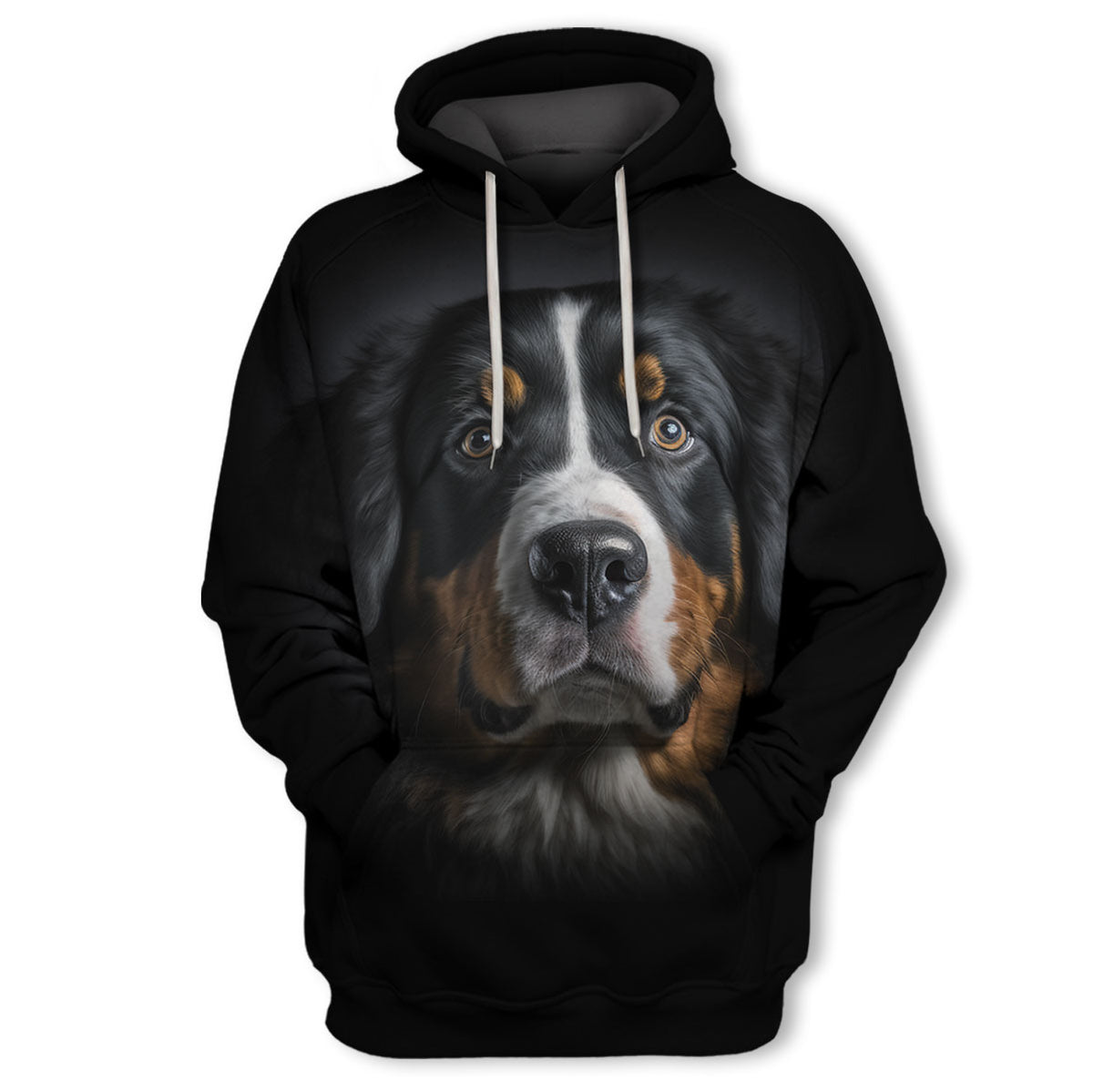 Bernese Mountain 1 – Unisex 3D Graphic Hoodie