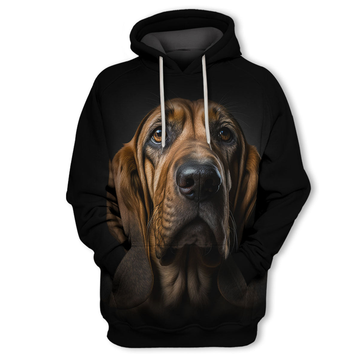 Bloodhound – Unisex 3D Graphic Hoodie