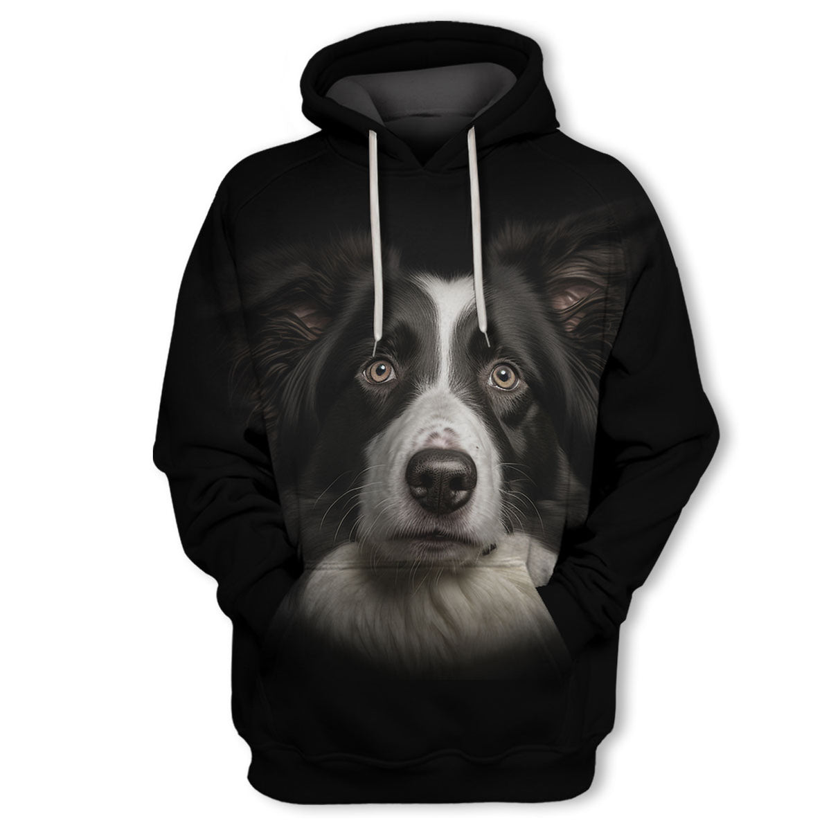 Border Collie 1- Unisex 3D Graphic Hoodie