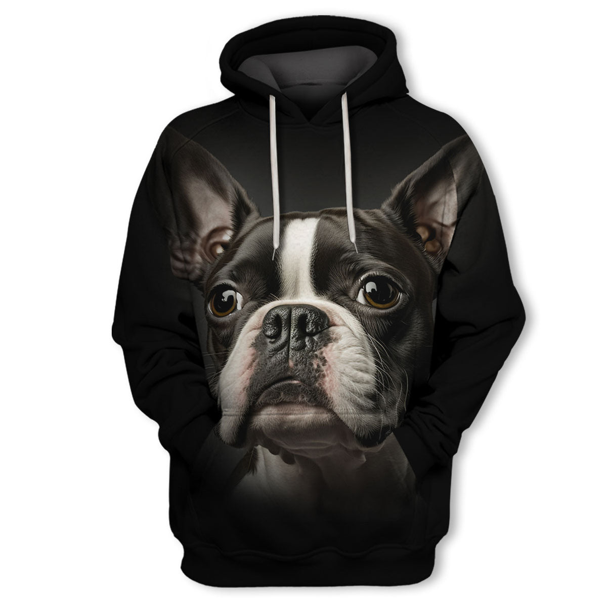 Boston Terrier 1- Unisex 3D Graphic Hoodie