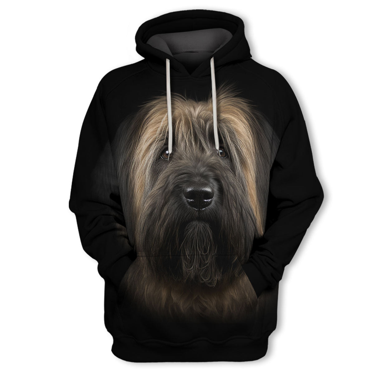 Briard – Unisex 3D Graphic Hoodie