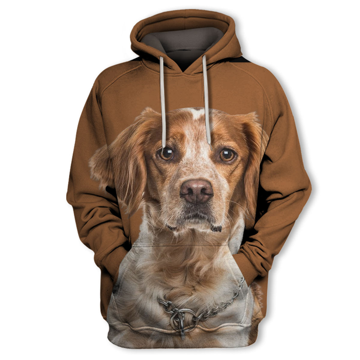 Brittany Spaniel – Unisex 3D Graphic Hoodie