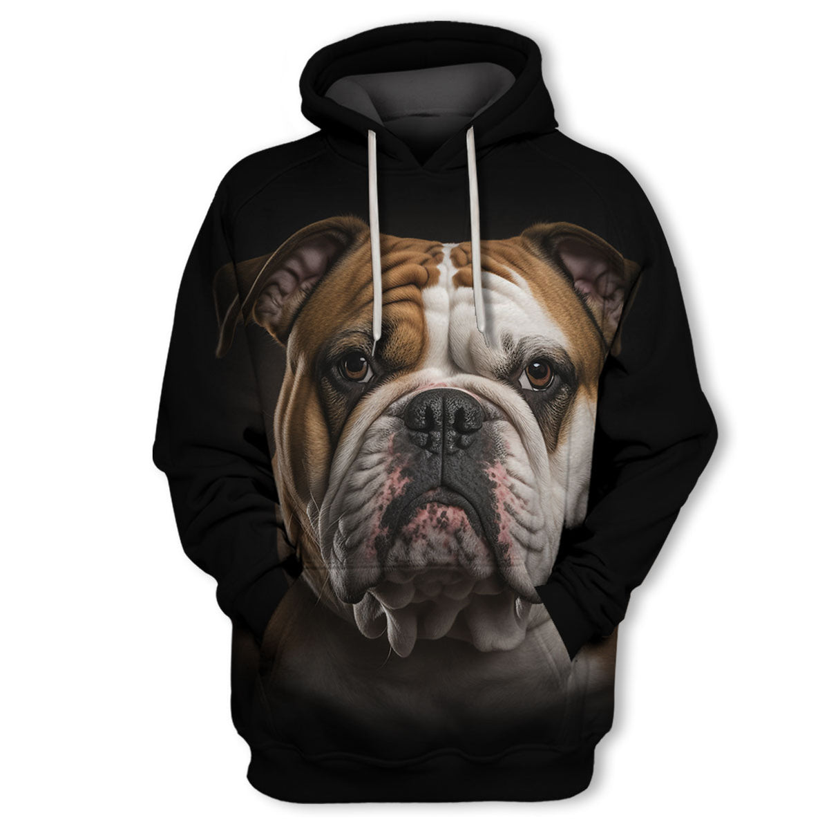 Bulldog 1- Unisex 3D Graphic Hoodie