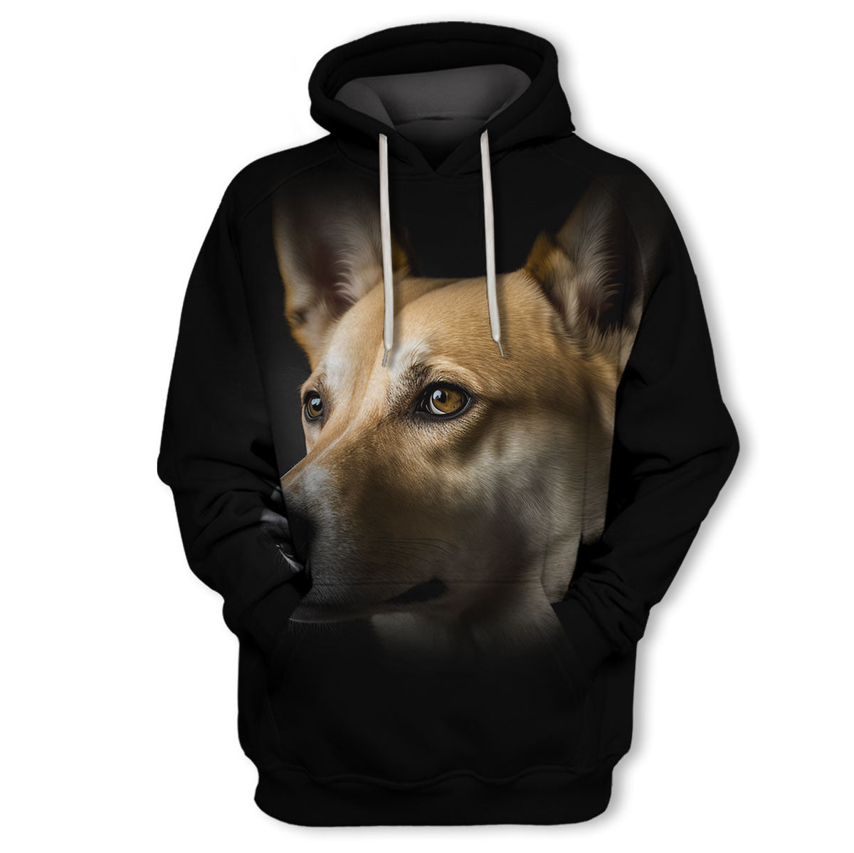 Carolina Dog – Unisex 3D Graphic Hoodie