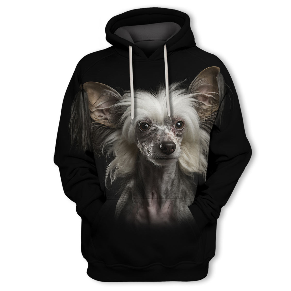 Chinese Crested – Unisex 3D Graphic Hoodie