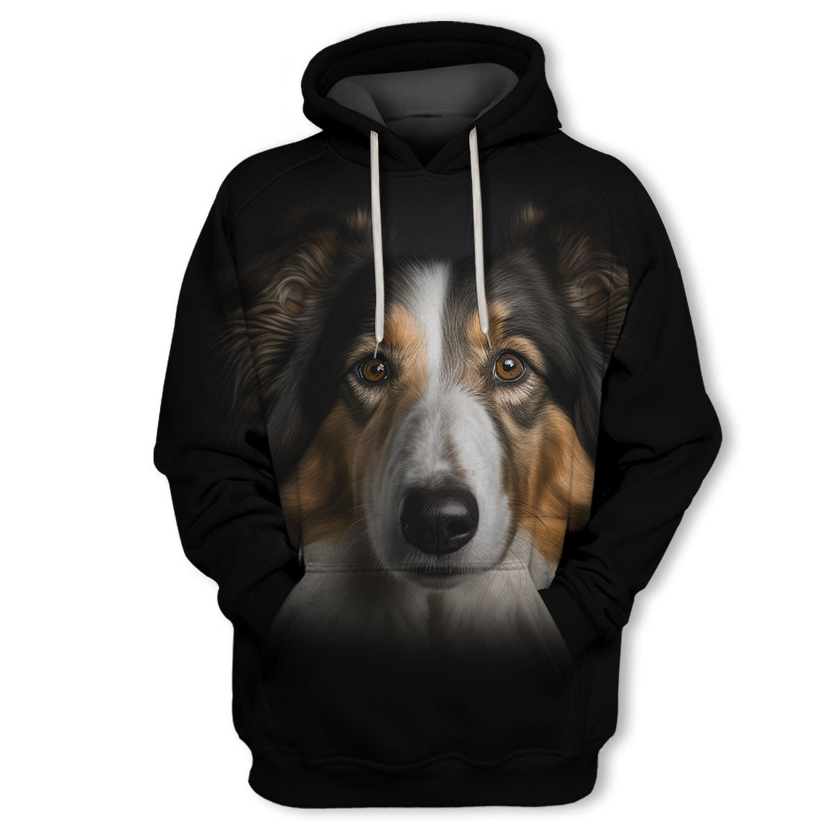 Collie 1 – Unisex 3D Graphic Hoodie