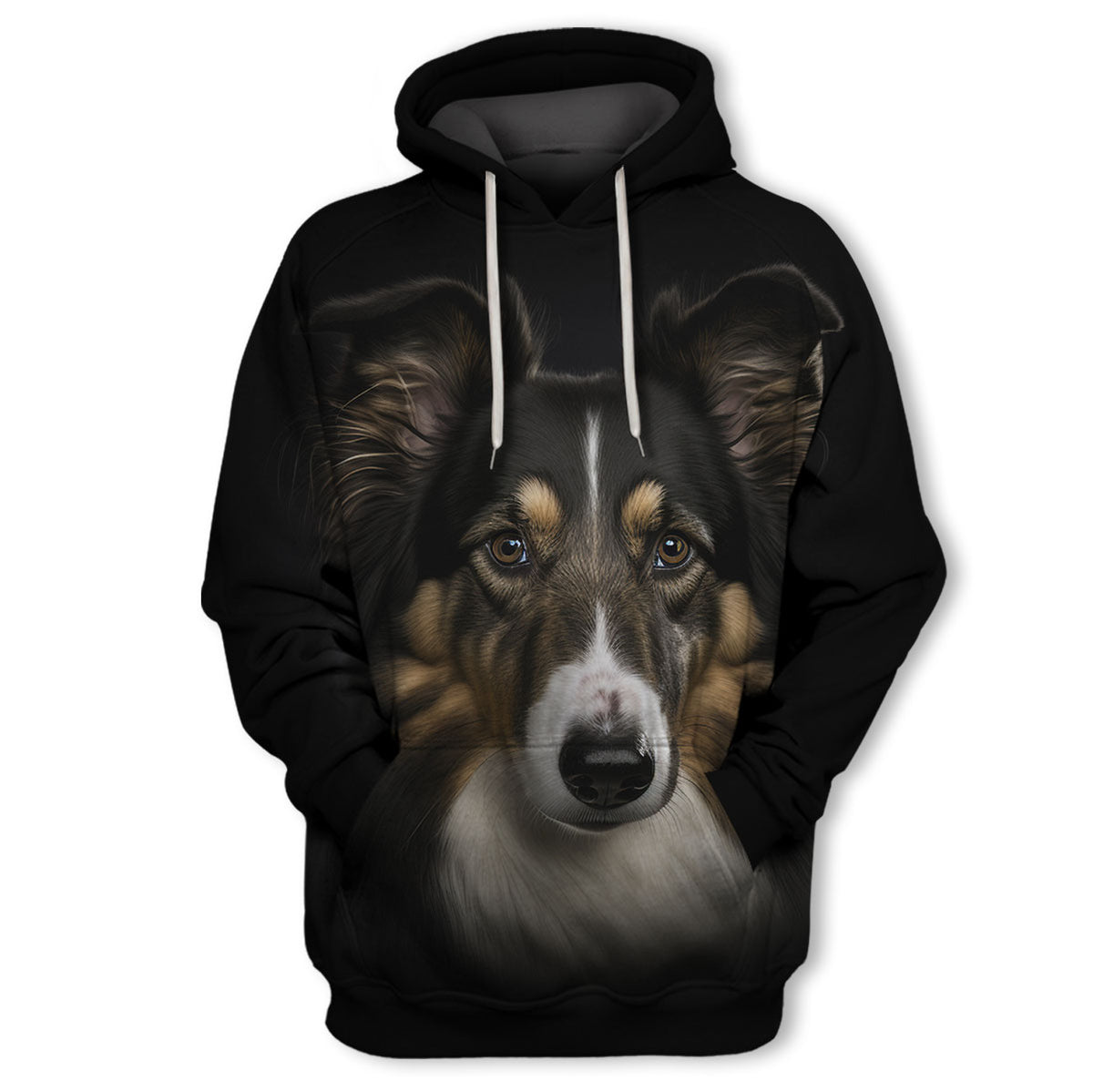 Collie – Unisex 3D Graphic Hoodie