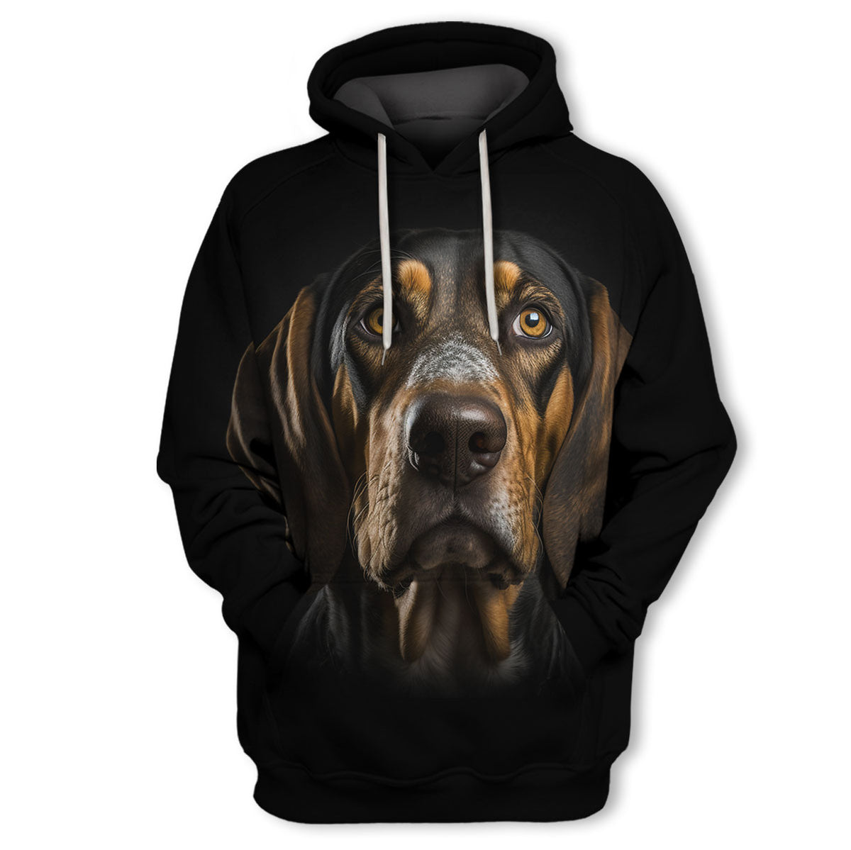 Coonhound – Unisex 3D Graphic Hoodie