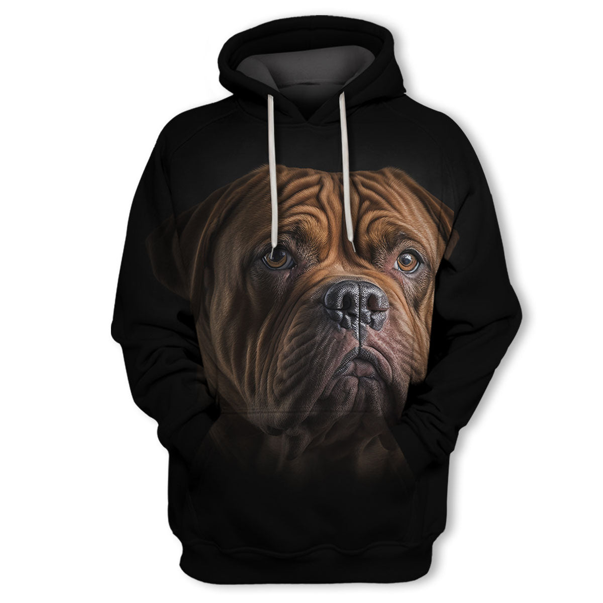 Dogue de Bordeaux – Unisex 3D Graphic Hoodie