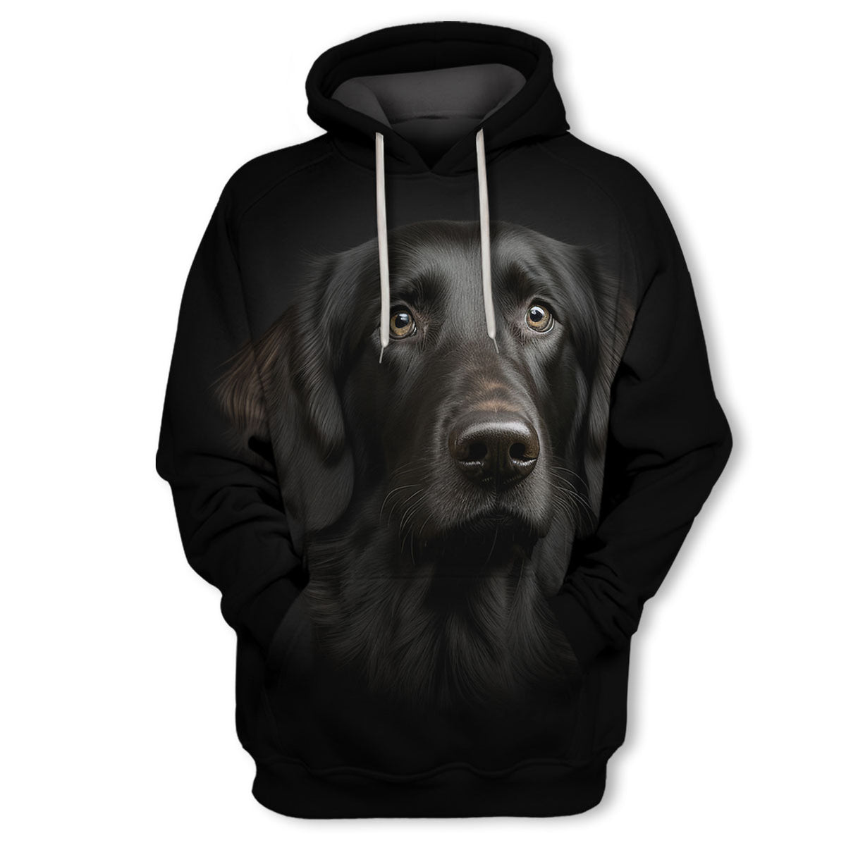 Flat Coated Retriever – Unisex 3D Graphic Hoodie