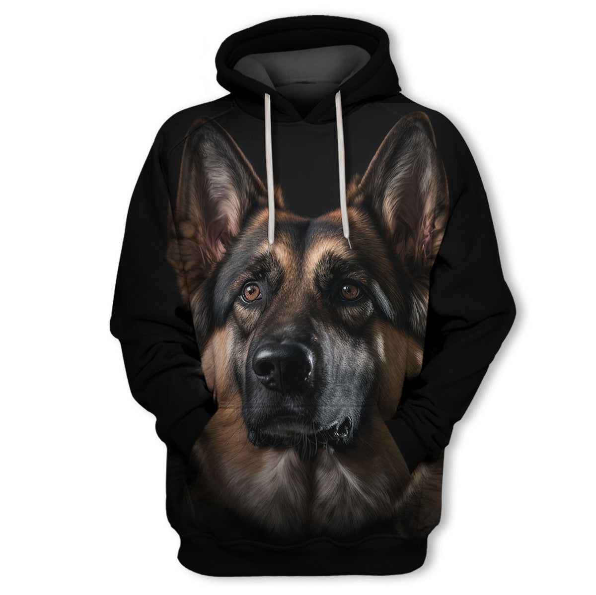 German Shepherd 1- Unisex 3D Graphic Hoodie