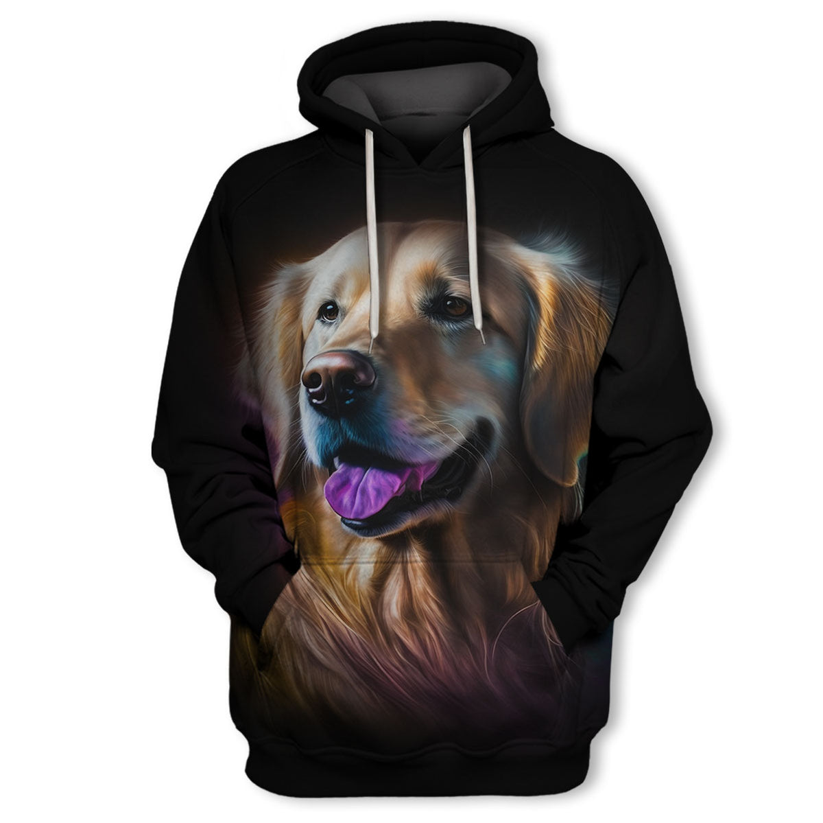 Golden Retriever 2 – Unisex 3D Graphic Hoodie