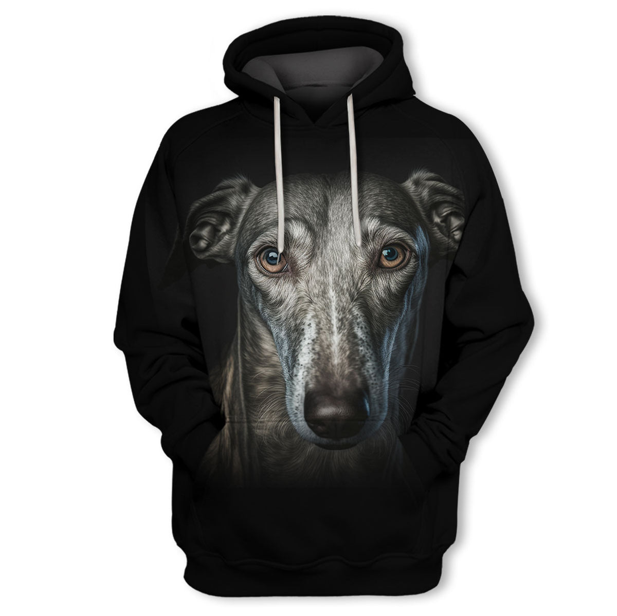 Greyhound 1 – Unisex 3D Graphic Hoodie