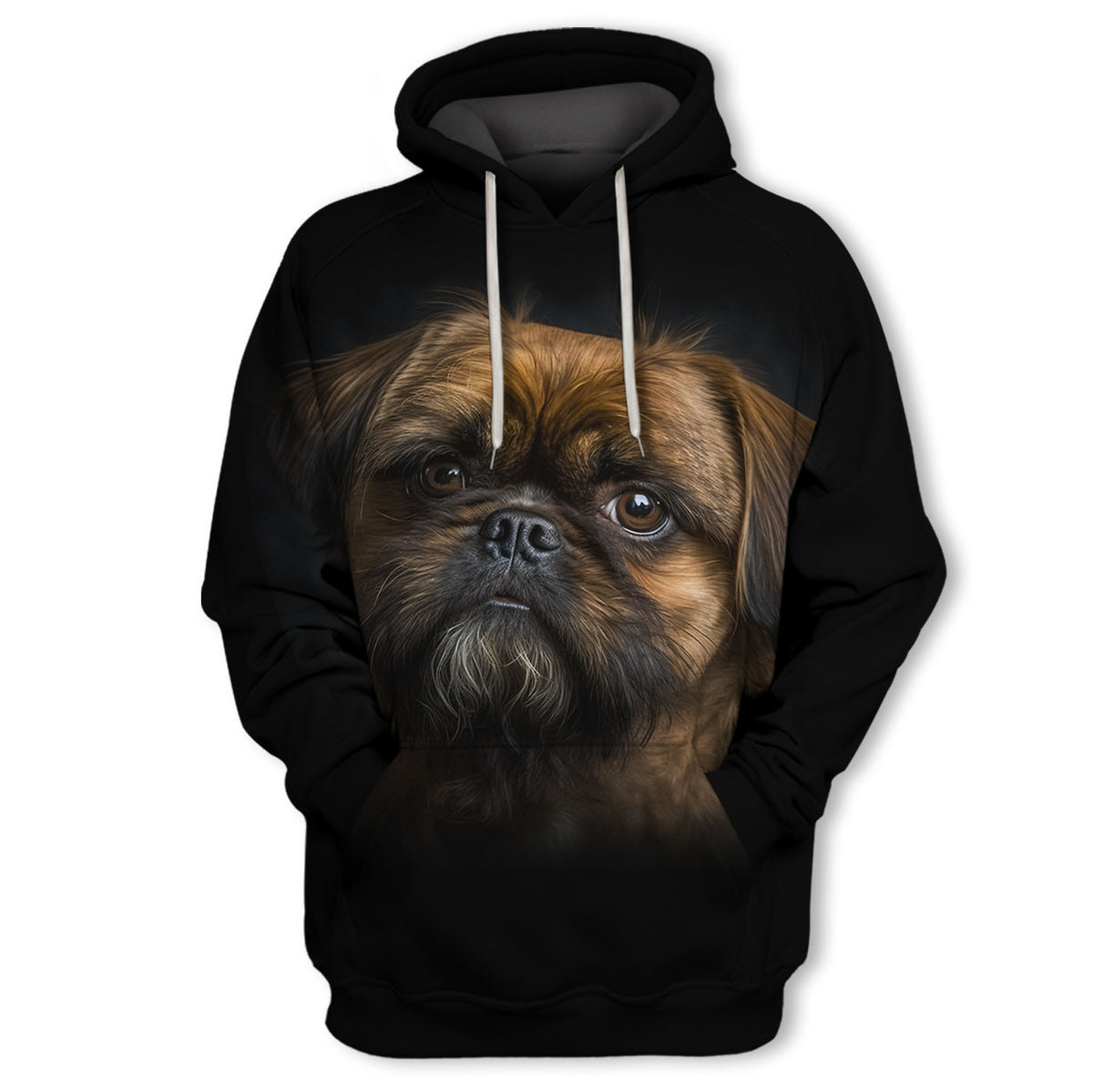 Griffon Brussels – Unisex 3D Graphic Hoodie