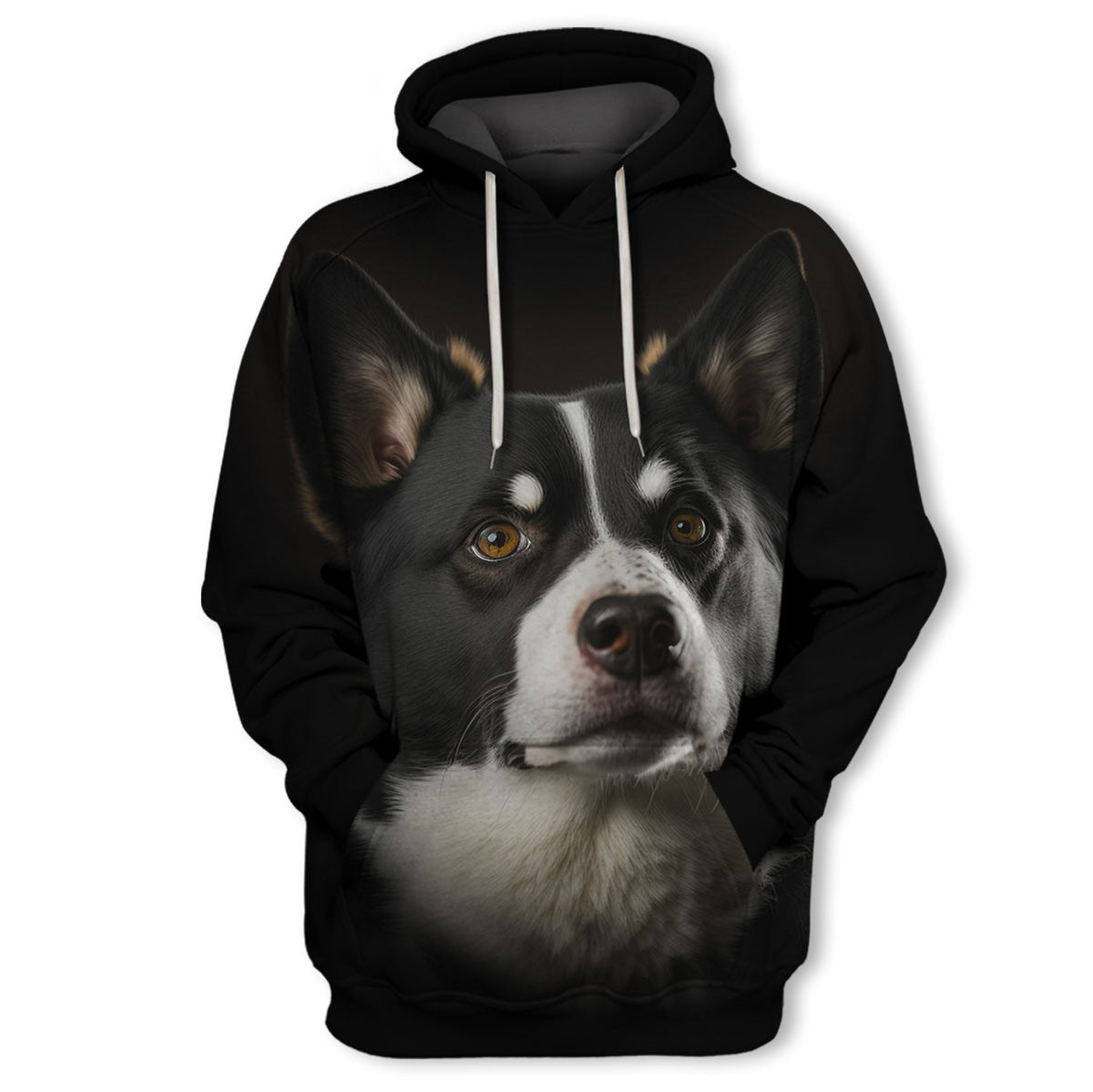 Karelian Bear Dog – Unisex 3D Graphic Hoodie