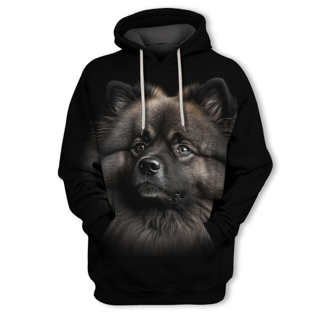 Keeshond – Unisex 3D Graphic Hoodie