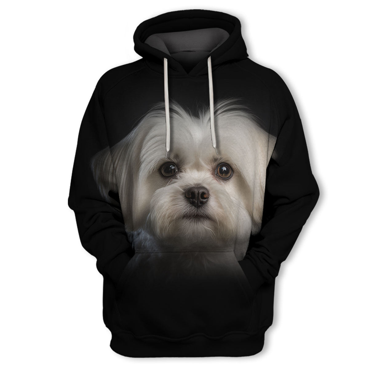 Maltese – Unisex 3D Graphic Hoodie