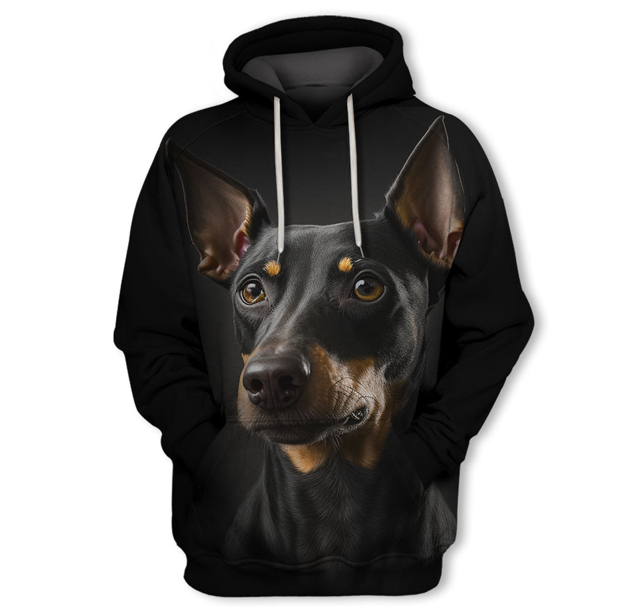 Manchester Terrier – Unisex 3D Graphic Hoodie