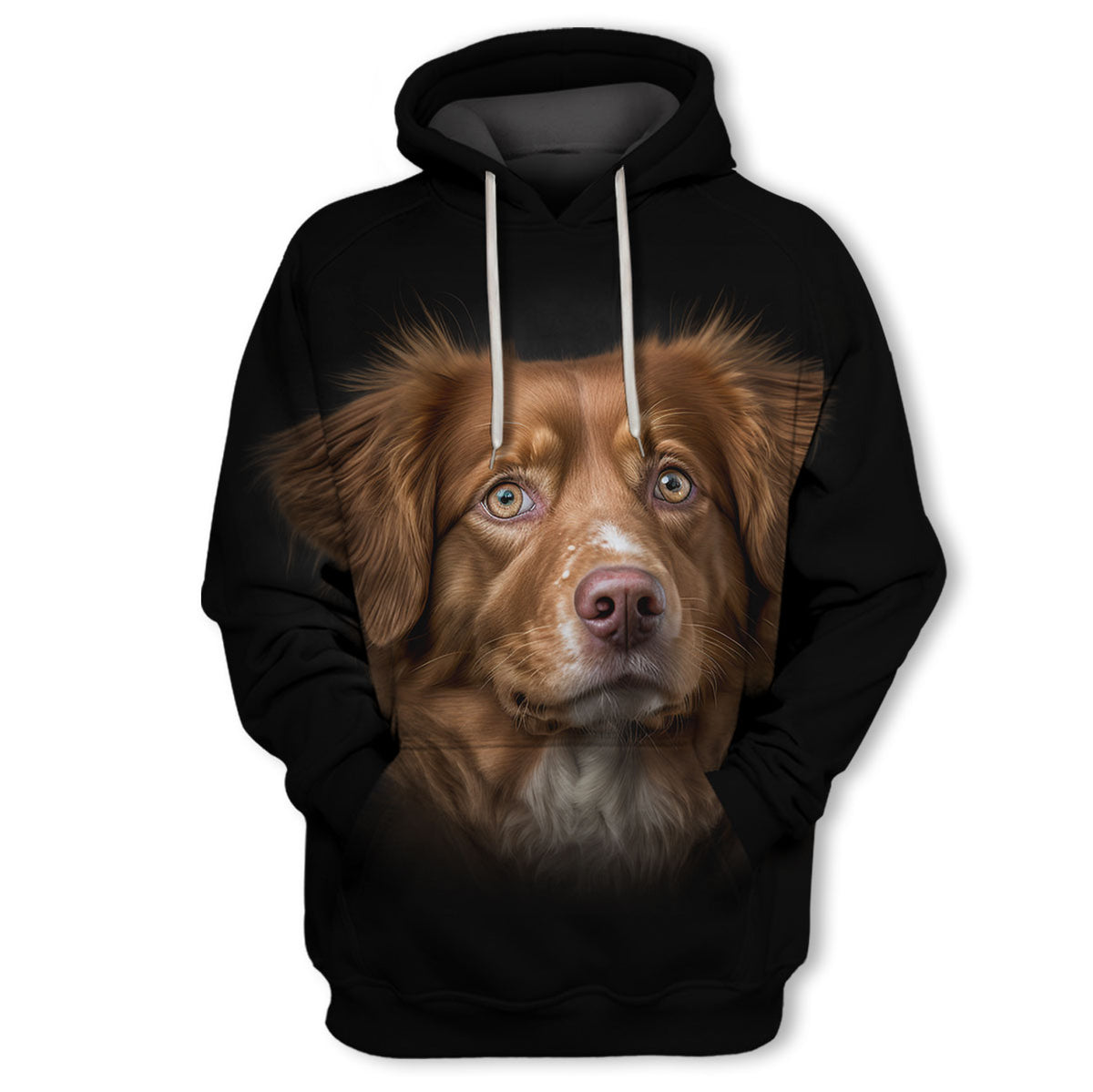 Nova Scotia Duck Tolling Retriever 1 – Unisex 3D Graphic Hoodie