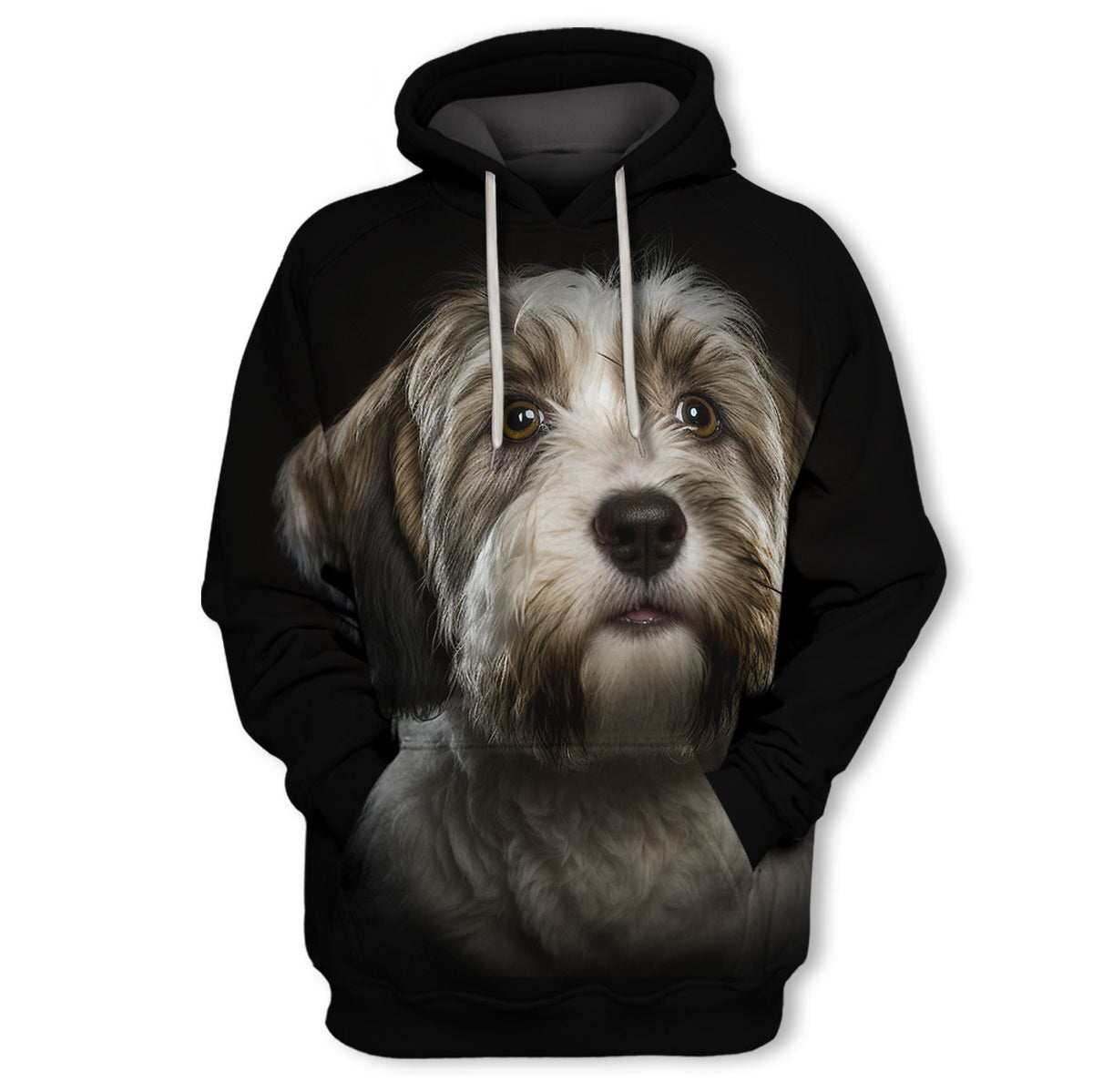 Petit Basset Griffon Vendeen – Unisex 3D Graphic Hoodie