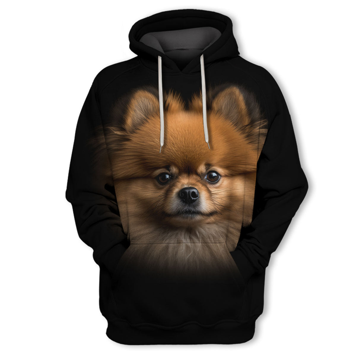 Pomeranian 1 – Unisex 3D Graphic Hoodie