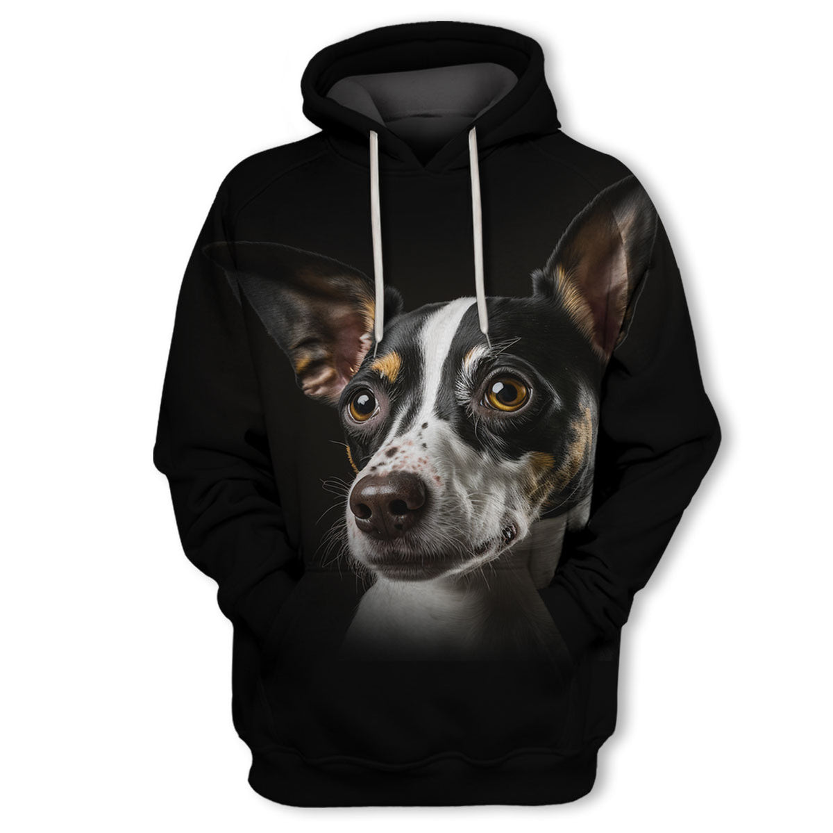 Rat Terrier – Unisex 3D Graphic Hoodie