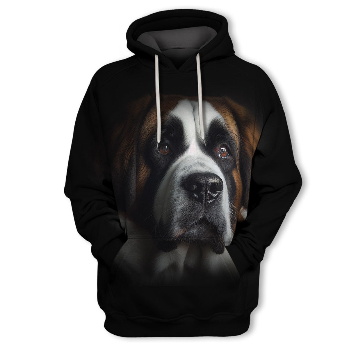 Saint Bernard 1 – Unisex 3D Graphic Hoodie