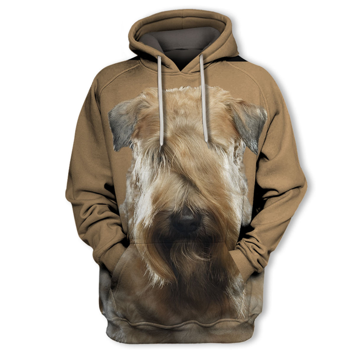 Soft-coated Wheaten Terrier – Unisex 3D Graphic Hoodie