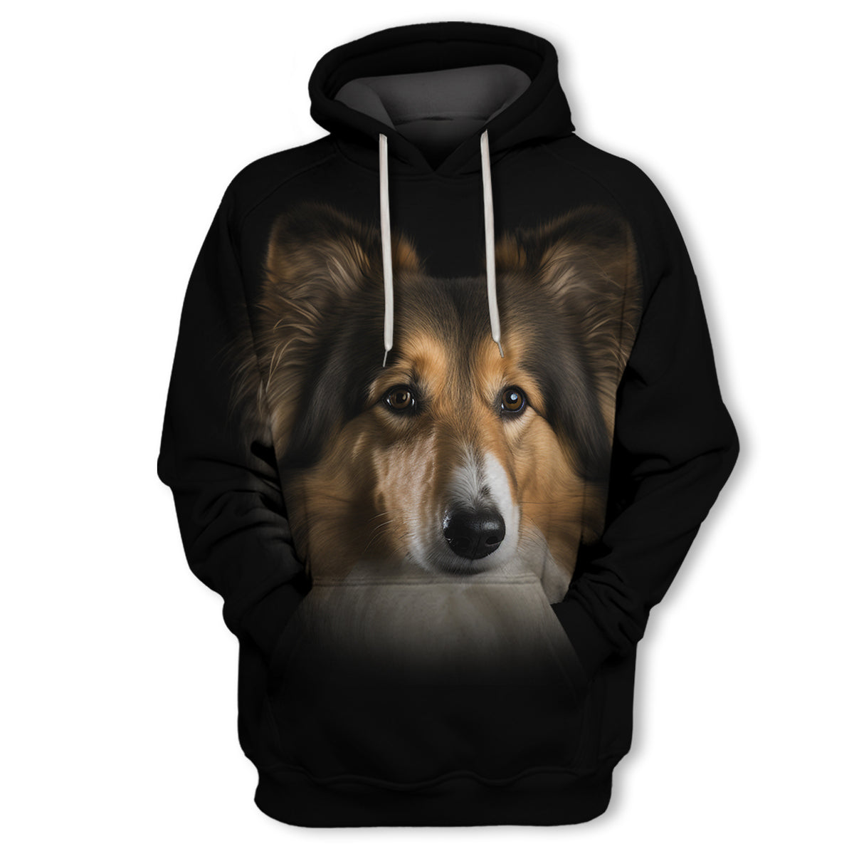 Shetland Sheepdog 1 – Unisex 3D Graphic Hoodie